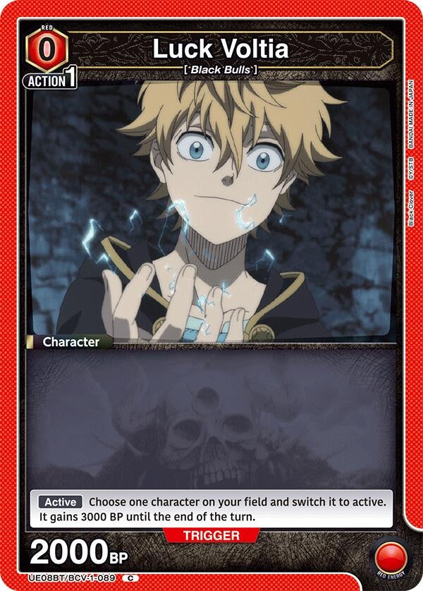 Image for Luck Voltia (089) (UE08BT) (UE08BT/BCV-1-089) - Union Arena
