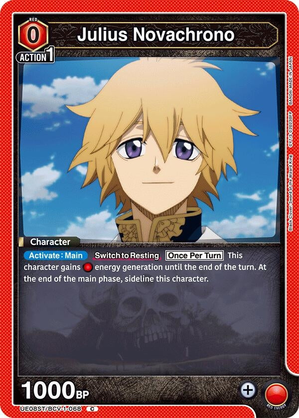 Image for Julius Novachrono (UE08ST) (UE08ST/BCV-1-068) - Union Arena