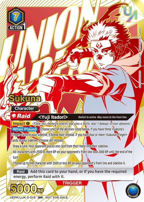 Image for Sukuna (UEPR) (UEPR/JJK-3-015) - Union Arena