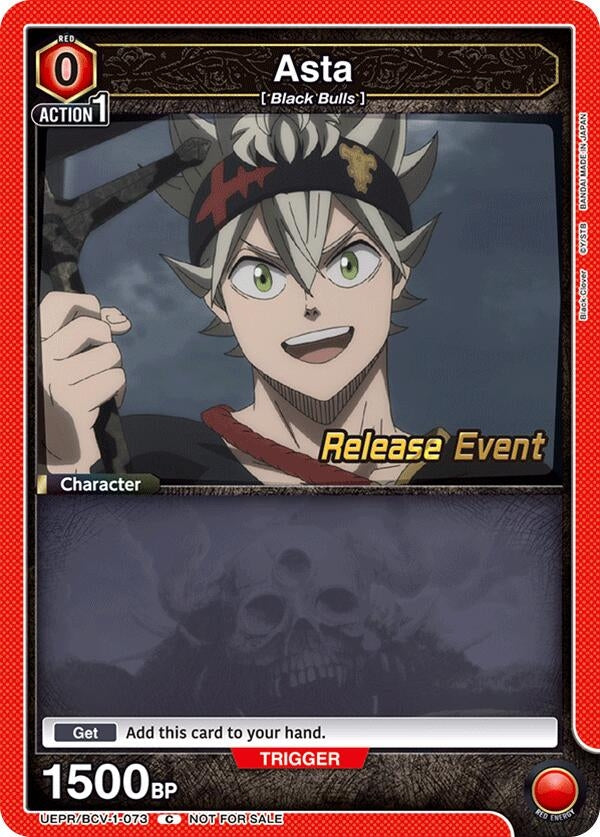 Image for Asta (073) (UE08BT_RE) (UEPR/BCV-1-073) - Union Arena