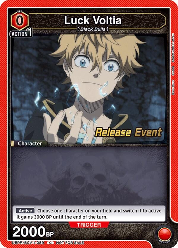 Image for Luck Voltia (089) (UE08BT_RE) (UEPR/BCV-1-089) - Union Arena