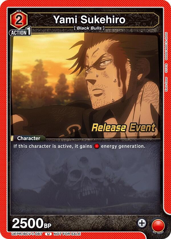 Image for Yami Sukehiro (087) (UE08BT_RE) (UEPR/BCV-1-087) - Union Arena