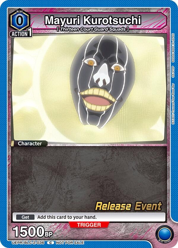 Image for Mayuri Kurotsuchi (036) (UEPR/BLC-2-036) - Union Arena
