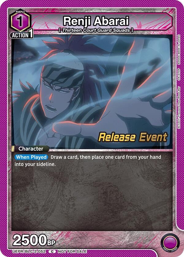 Image for Renji Abarai (052) (UEPR/BLC-2-052) - Union Arena