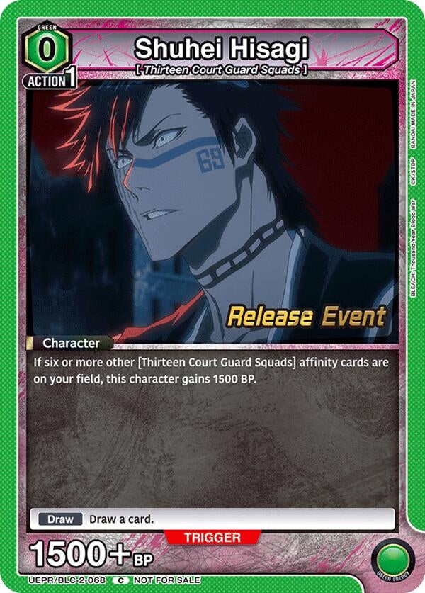 Image for Shuhei Hisagi (UEPR/BLC-2-068) - Union Arena