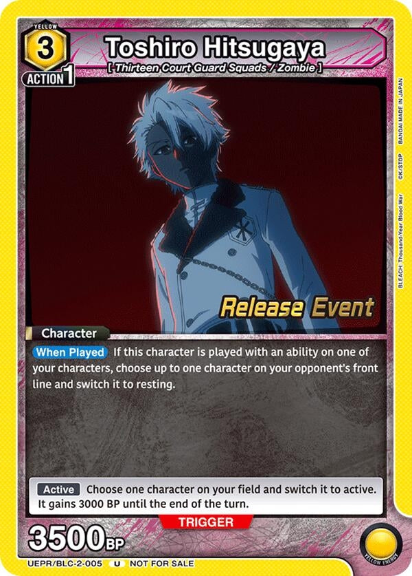 Image for Toshiro Hitsugaya (005) (UEPR/BLC-2-005) - Union Arena