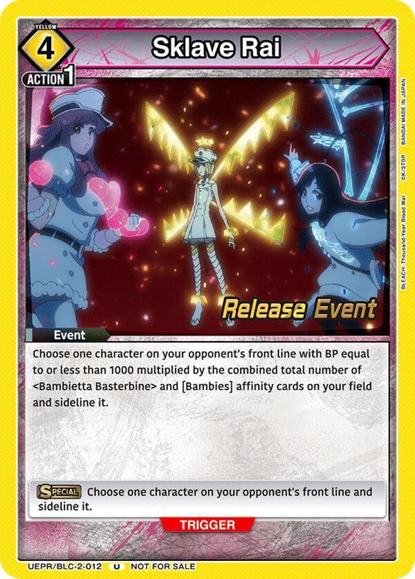 Image for Sklave Rai (UEPR/BLC-2-012) - Union Arena