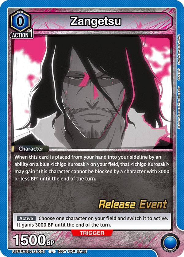 Image for Zangetsu (UEPR/BLC-2-021) - Union Arena