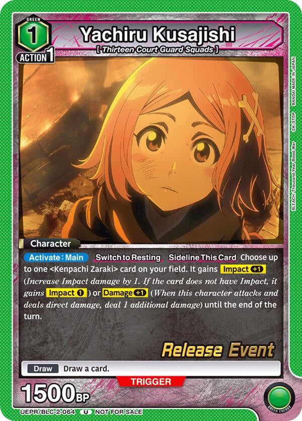 Image for Yachiru Kusajishi (UEPR/BLC-2-064) - Union Arena