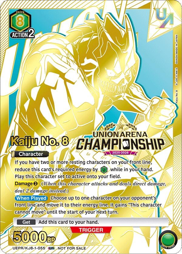 Image for Kaiju No. 8 (Regionals 25-26) (UEPR) (UEPR/KJ8-1-055) - Union Arena