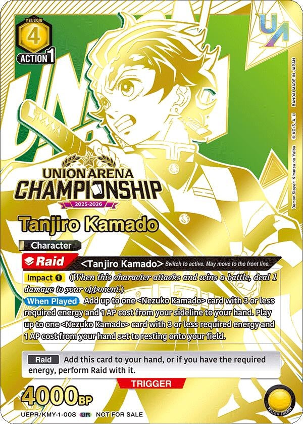 Image for Tanjiro Kamado (Regionals 25-26) (UEPR) (UEPR/KMY-1-008) - Union Arena