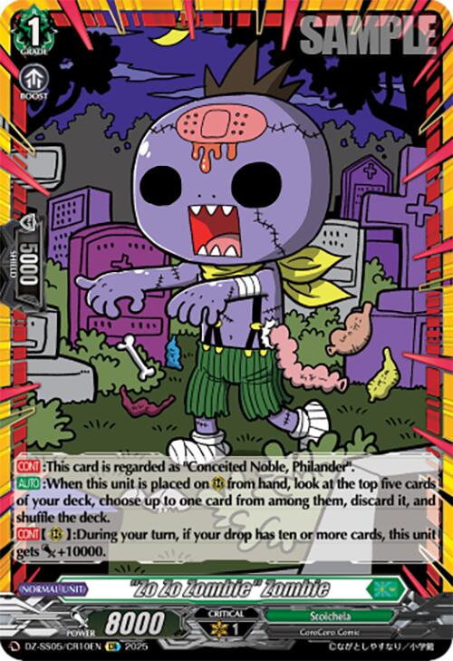 "Zo Zo Zombie" Zombie (DZ-SS05/CR10EN) [CoroCoro Start Deck Pack]