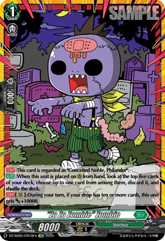 "Zo Zo Zombie" Zombie (DZ-SS05/CR10EN) [CoroCoro Start Deck Pack]
