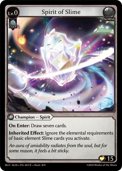 Spirit of Slime (001) [Silvie Re:Collection, Slime Sovereign Lite]