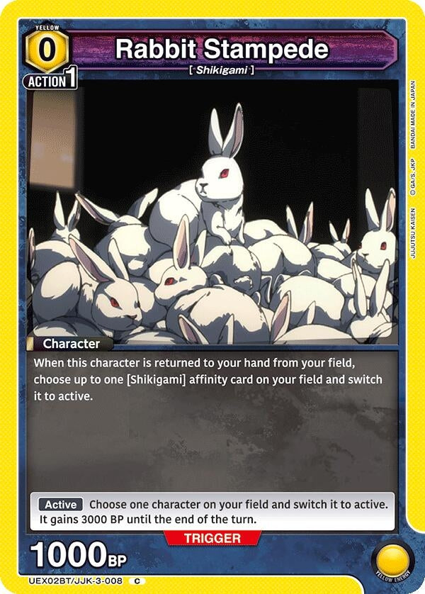 Image for Rabbit Stampede (UEX02BT) (UEX02BT/JJK-3-008) - Union Arena