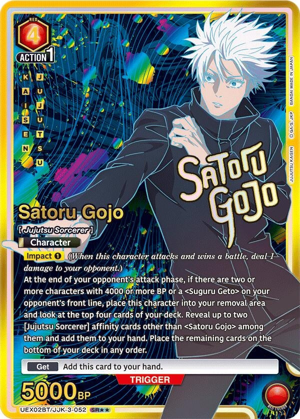 Image for Satoru Gojo (052) (SR**) (UEX02BT) (UEX02BT/JJK-3-052) - Union Arena