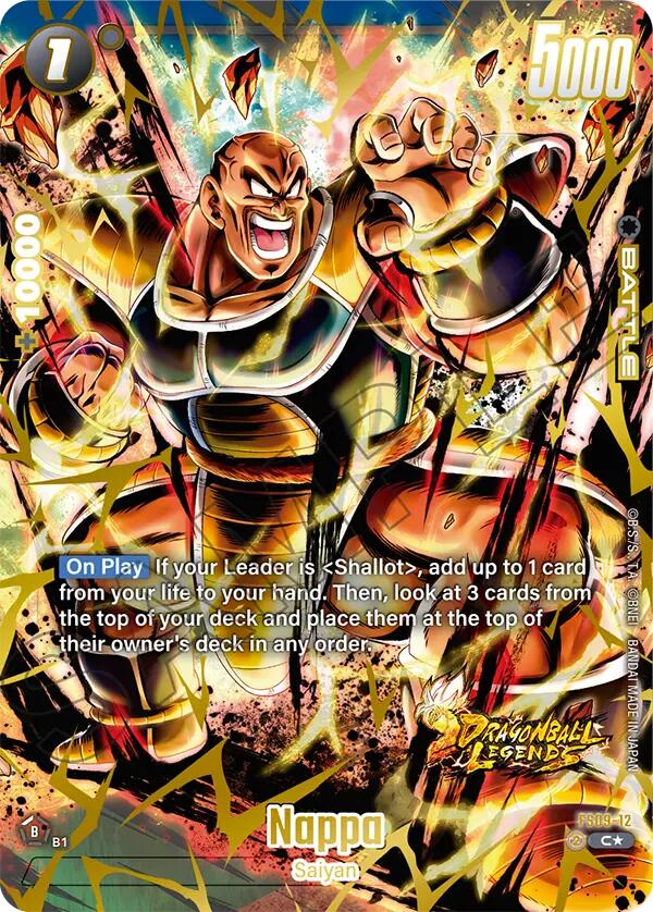 Nappa (Bonus Pack Alternate Art) [Starter Deck: Shallot]