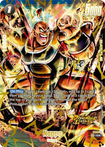 Nappa (Bonus Pack Alternate Art) [Starter Deck: Shallot]