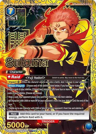 Image for Sukuna (015) (SR***) (UEX02BT) (UEX02BT/JJK-3-015) - Union Arena