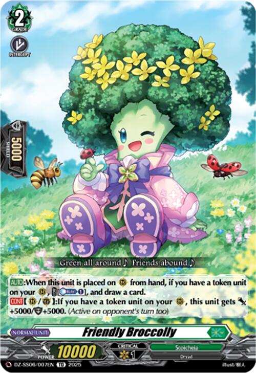 Friendly Broccolly (DZ-SS06/007EN) [Master Deckset -Urara Haneyama-]