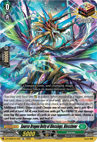 Source Dragon Deity of Blessings, Blessfavor (DZ-SS06/014EN) [Master Deckset -Urara Haneyama-]