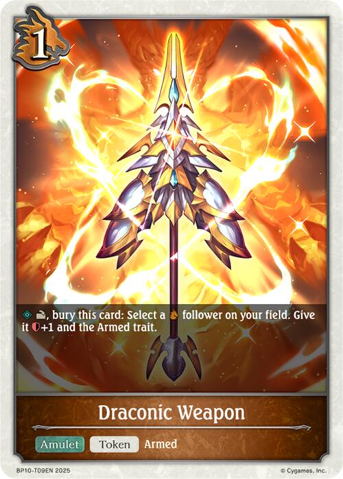 Draconic Weapon (BP10-T09EN) [Gods of the Arcana]