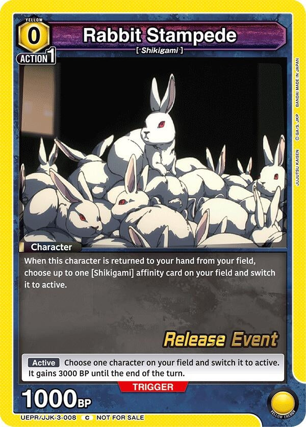 Image for Rabbit Stampede (UEPR/JJK-3-008) - Union Arena
