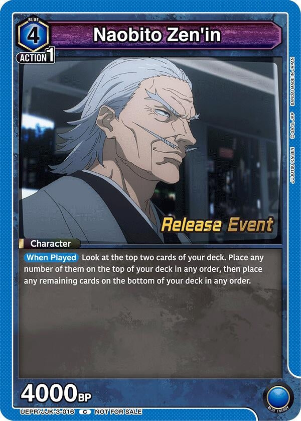 Image for Naobito Zen'in (UEPR/JJK-3-016) - Union Arena