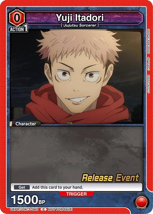 Image for Yuji Itadori (3-040) (UEPR/JJK-3-040) - Union Arena
