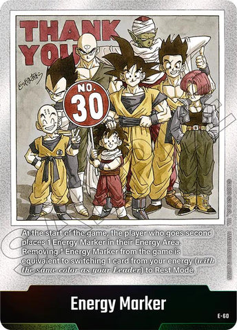 Energy Marker (E-60) [Fusion World Energy Markers]