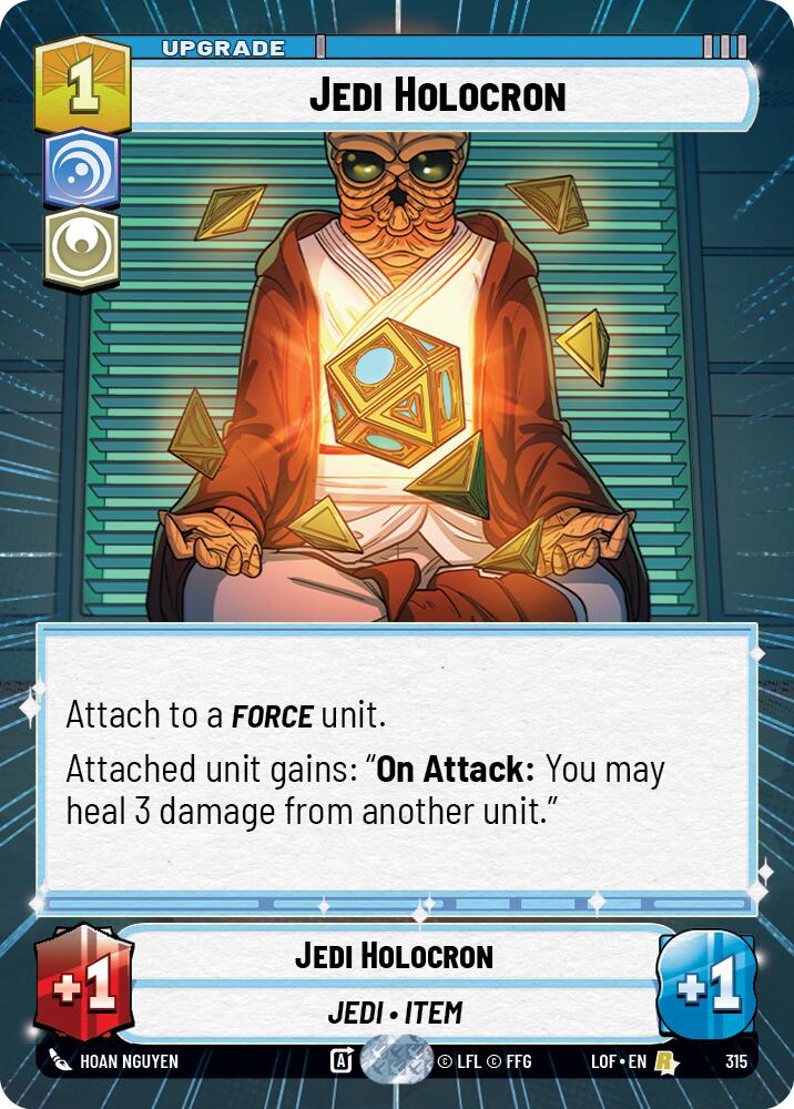 Jedi Holocron (315) (Hyperspace) (315) [Legends of the Force]