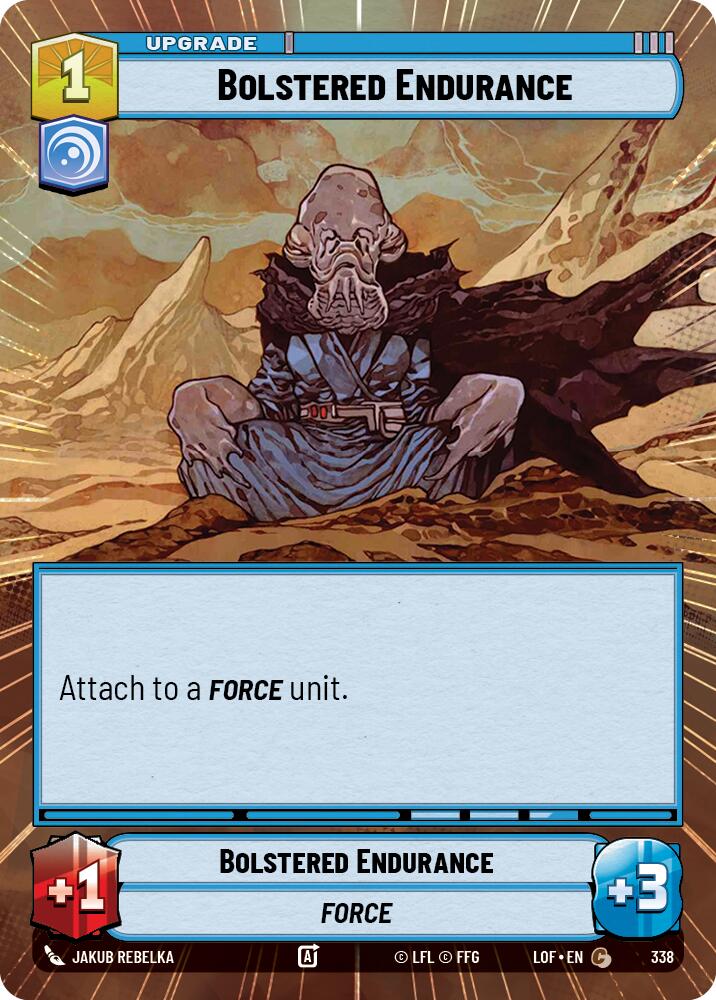 Bolstered Endurance (338) (Hyperspace) (338) [Legends of the Force]