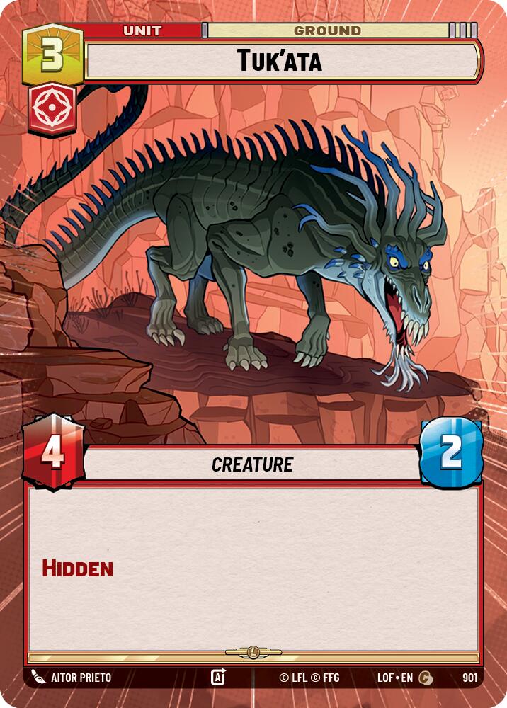 Tuk'ata (901) (Hyperspace Foil) (901) [Legends of the Force]