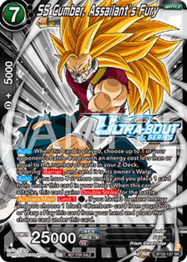 SS Cumber, Assailant's Fury (Event Pack 17) (BT22-127) [Promotion Cards]