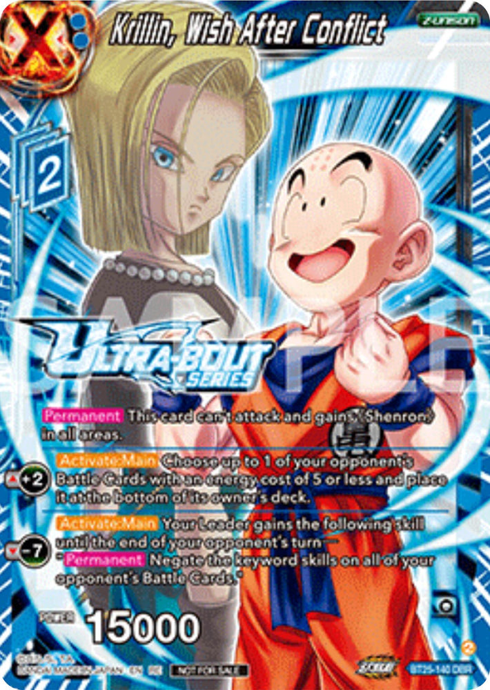 Krillin, Wish After Conflict (Event Pack 17) (BT25-140) [Promotion Cards]