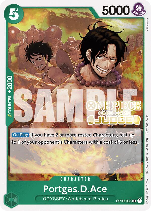 one piece card game judge pack Portgas.D.Ace (Judge Vol. 6) [One Promotion Cards] 005 Description Buy Promo Cards UK -