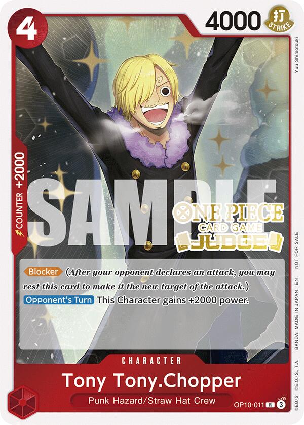 one piece card game judge Tony Tony.Chopper (Judge Pack Vol. 6) [One Piece Promotion Cards]