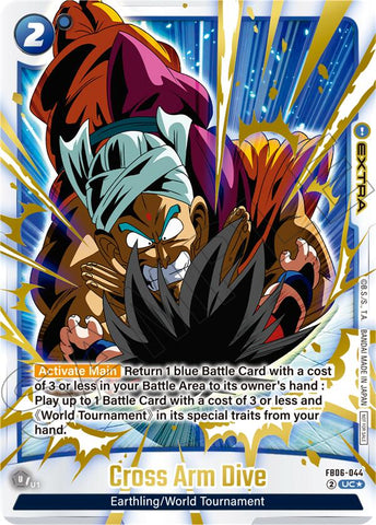 Cross Arm Dive (Limited Pack 02) (Alternate Art) [Fusion World Tournament Cards]
