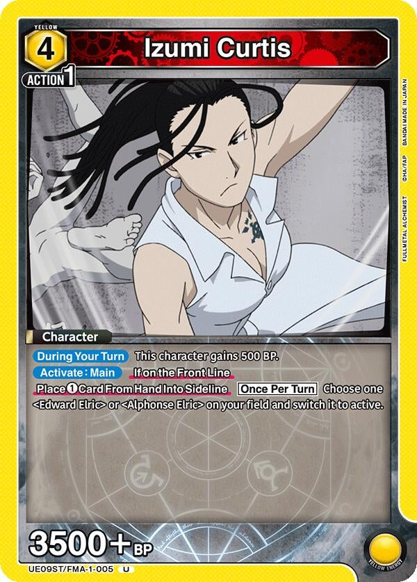 Image for Izumi Curtis (UE09ST) (UE09ST/FMA-1-005) - Union Arena