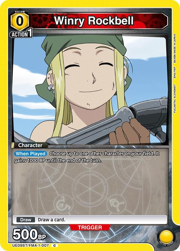 Image for Winry Rockbell (UE09ST) (UE09ST/FMA-1-007) - Union Arena