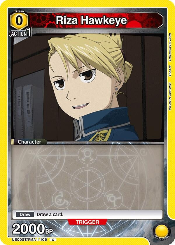 Image for Riza Hawkeye (UE09ST) (UE09ST/FMA-1-106) - Union Arena