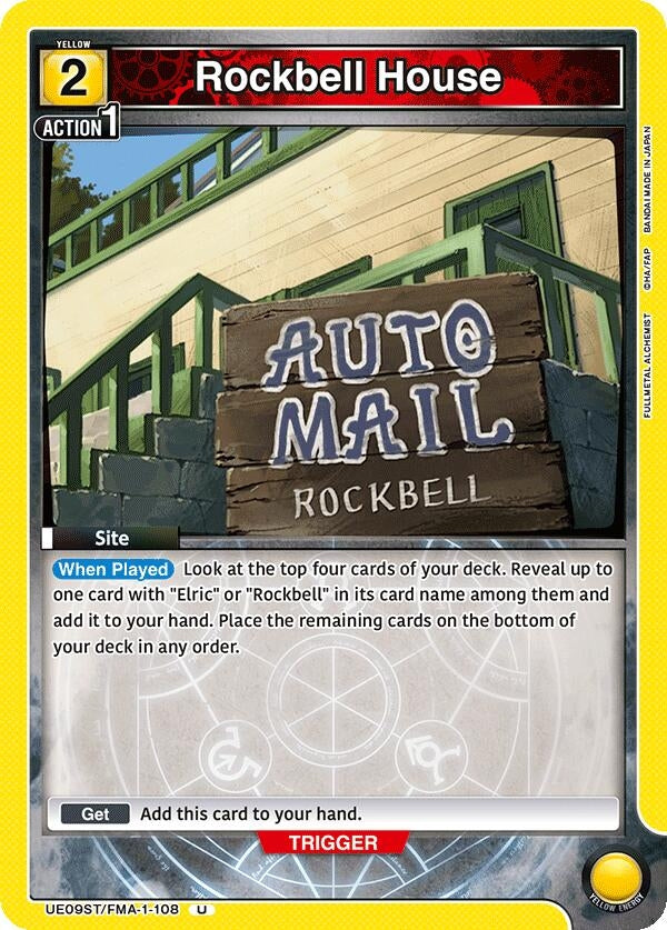 Image for Rockbell House (UE09ST) (UE09ST/FMA-1-108) - Union Arena