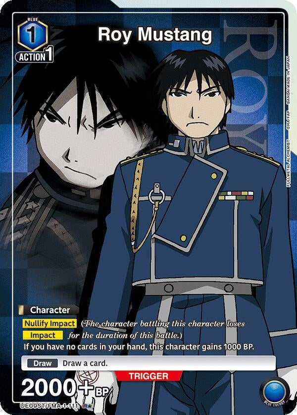 Image for Roy Mustang (111) (R*) (UE09ST) (UE09ST/FMA-1-111) - Union Arena