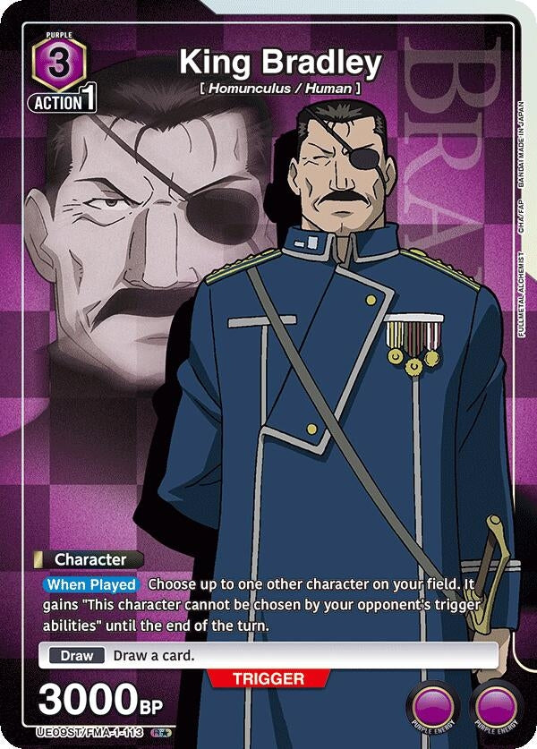 Image for King Bradley (R*) (UE09ST) (UE09ST/FMA-1-113) - Union Arena