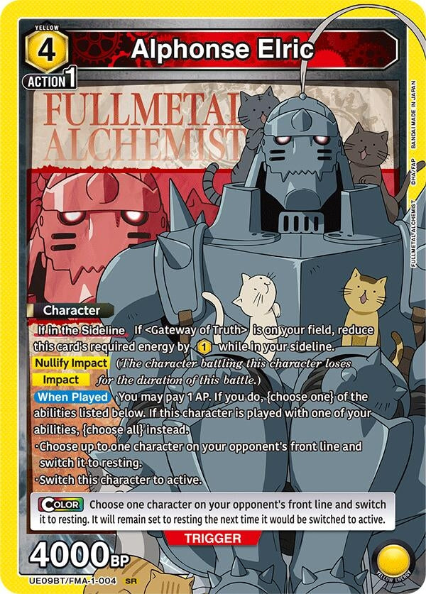 Image for Alphonse Elric (004) (UE09BT) (UE09BT/FMA-1-004) - Union Arena