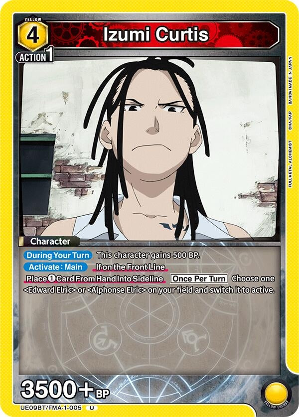 Image for Izumi Curtis (005) (UE09BT) (UE09BT/FMA-1-005) - Union Arena