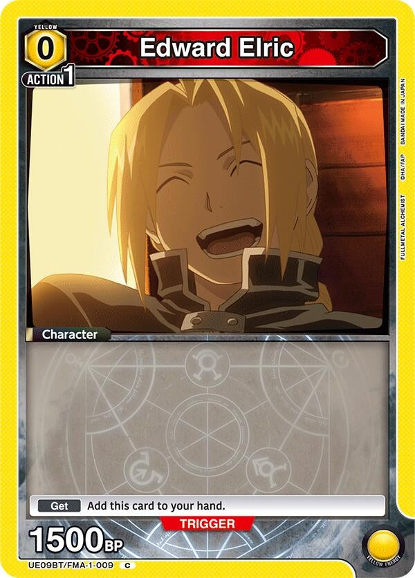 Image for Edward Elric (009) (UE09BT) (UE09BT/FMA-1-009) - Union Arena