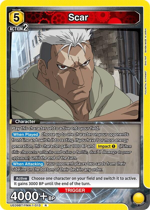 Image for Scar (UE09BT) (UE09BT/FMA-1-013) - Union Arena