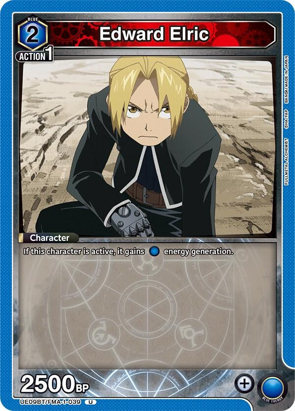 Image for Edward Elric (039) (UE09BT) (UE09BT/FMA-1-039) - Union Arena