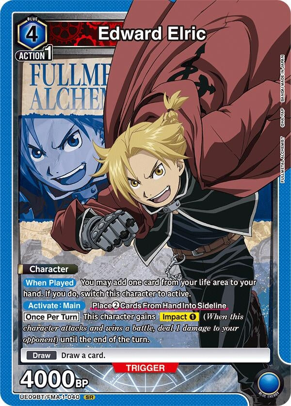 Image for Edward Elric (040) (UE09BT) (UE09BT/FMA-1-040) - Union Arena